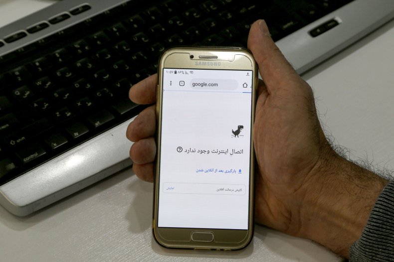 iran internet blackout access protests
