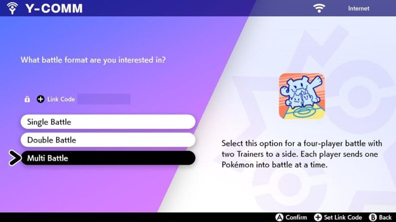 pokemon sword shield link battle