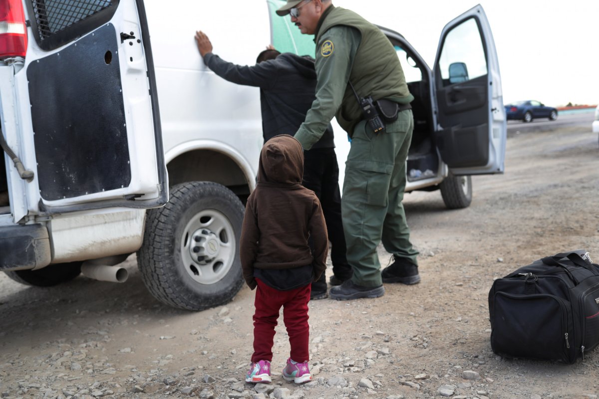 Child Immigration Border Patrol