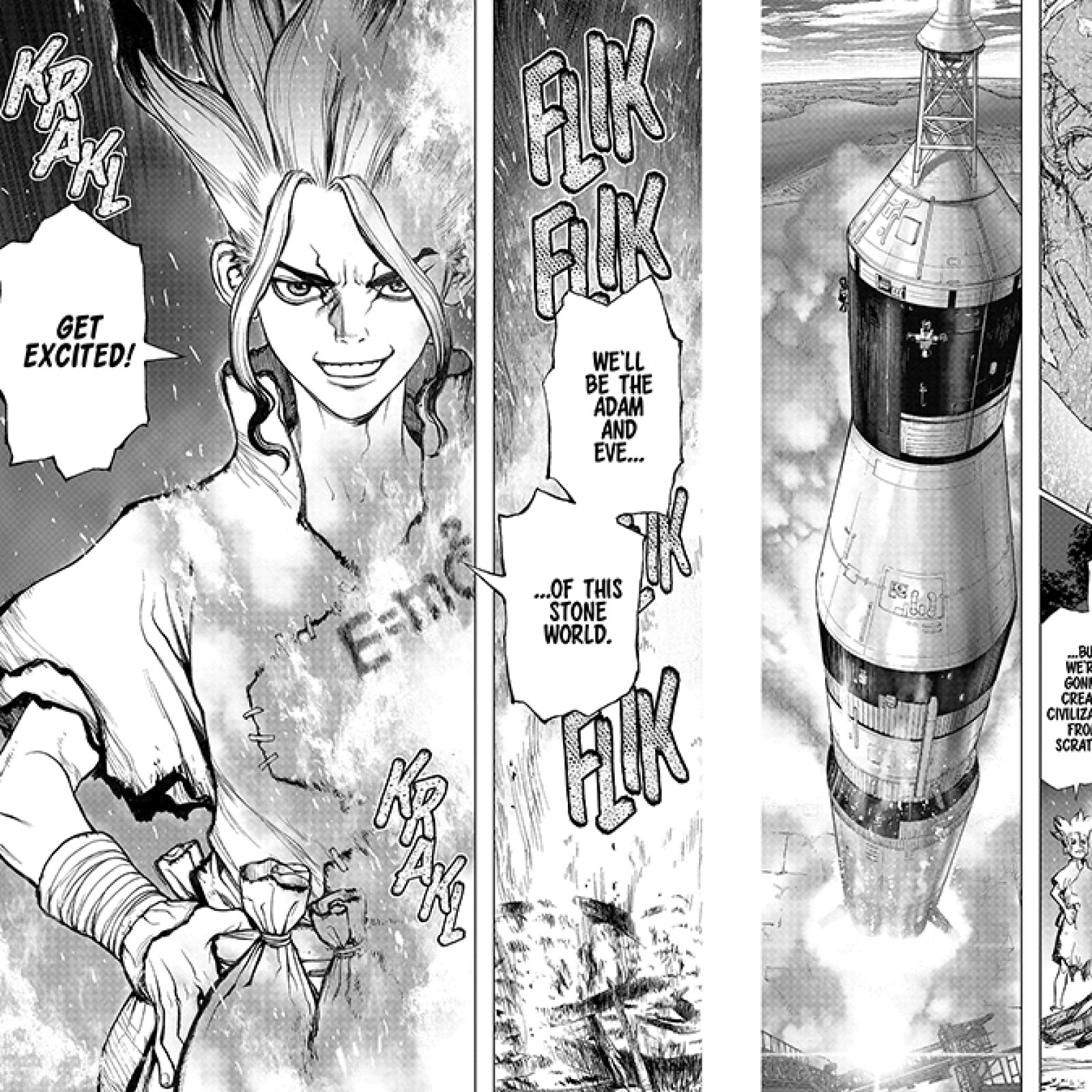 Dr Stone Creators Discuss Playing God Shonen Jump Style At