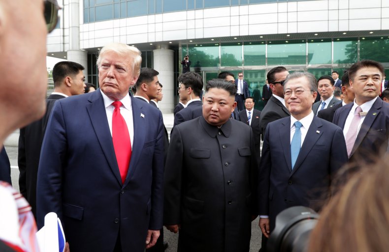 us north south korea trump kim moon