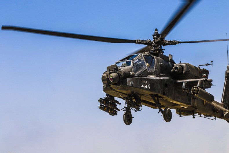 AH-64 helicopter AH-64 helicopter