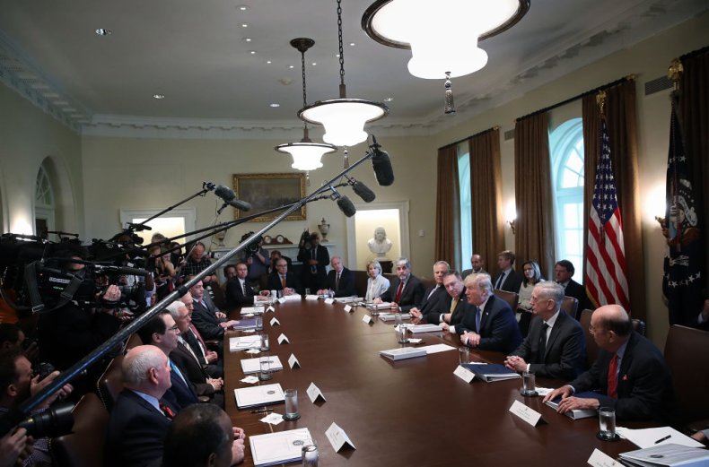 Trump Cabinet Press Conference