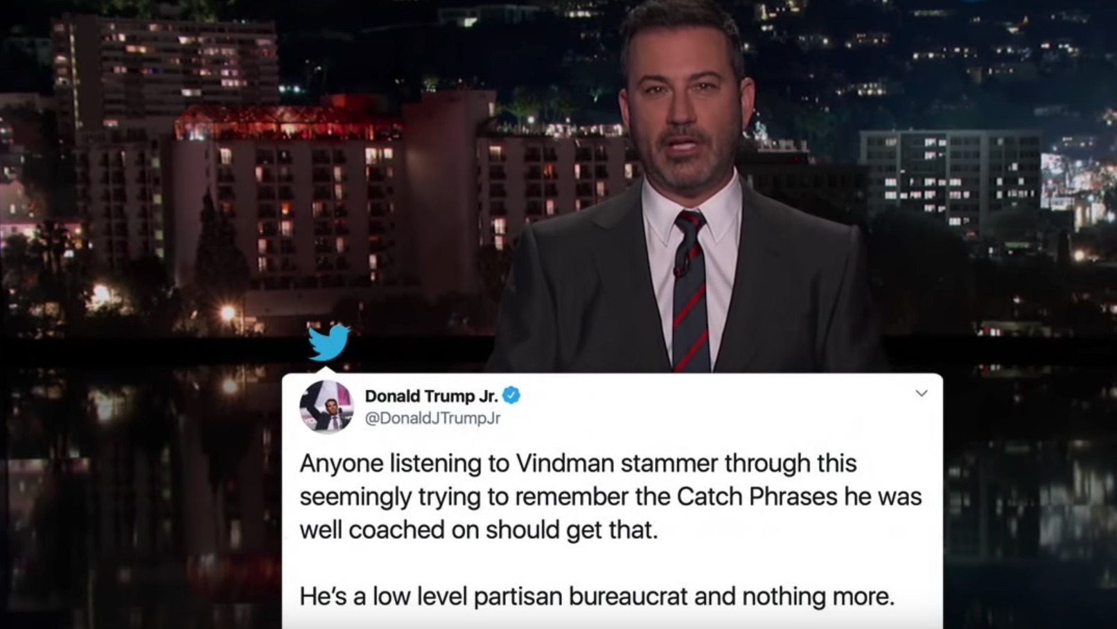 Jimmy Kimmel Says Republicans Want To Smear Trump Impeachment Witnesses And Confuse Us But 4362