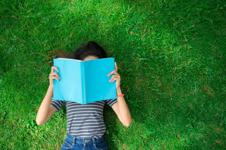 green space, grass, reading, summer, book, getty
