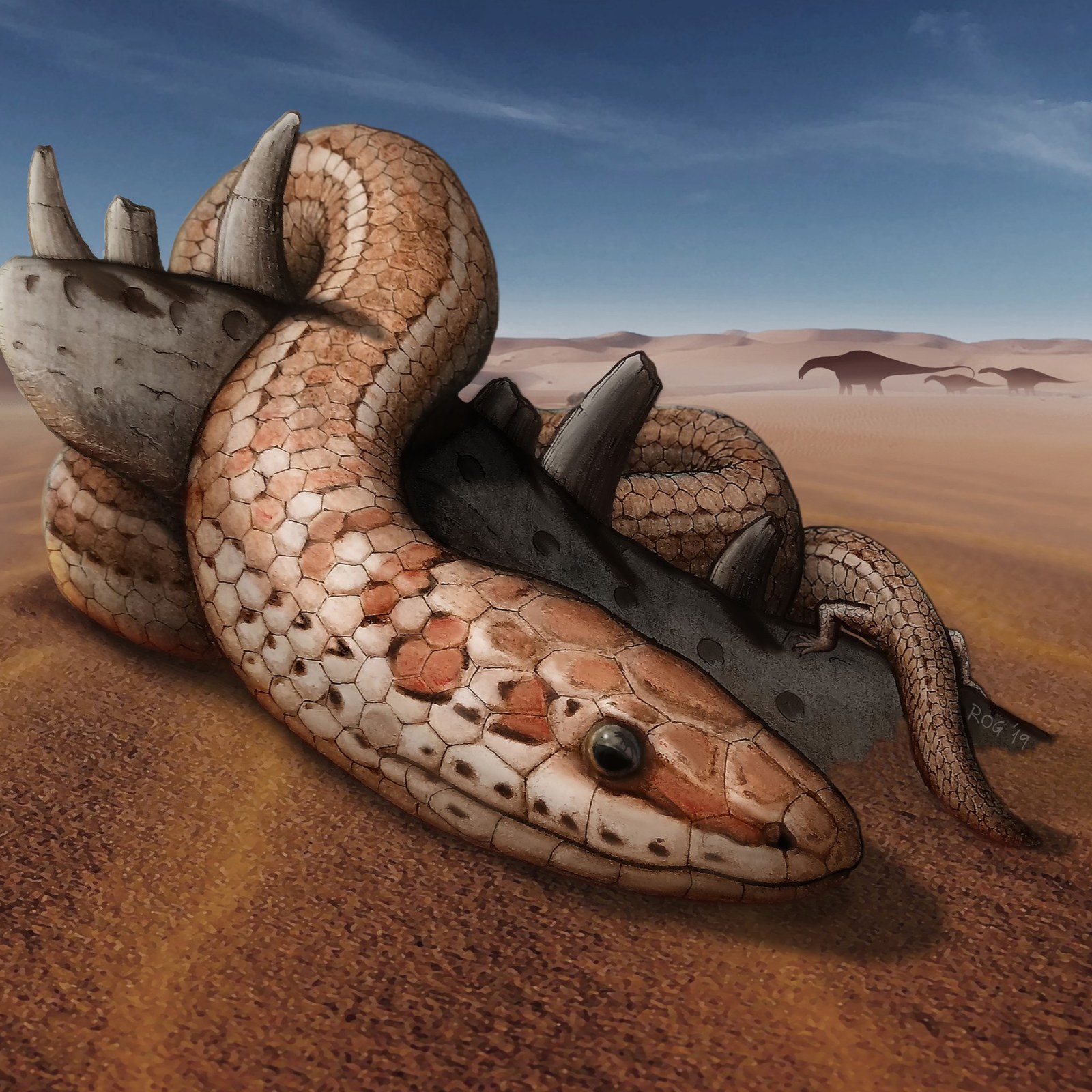 Ancient Snakes Had Limbs For 70 Million Years And They Were Big