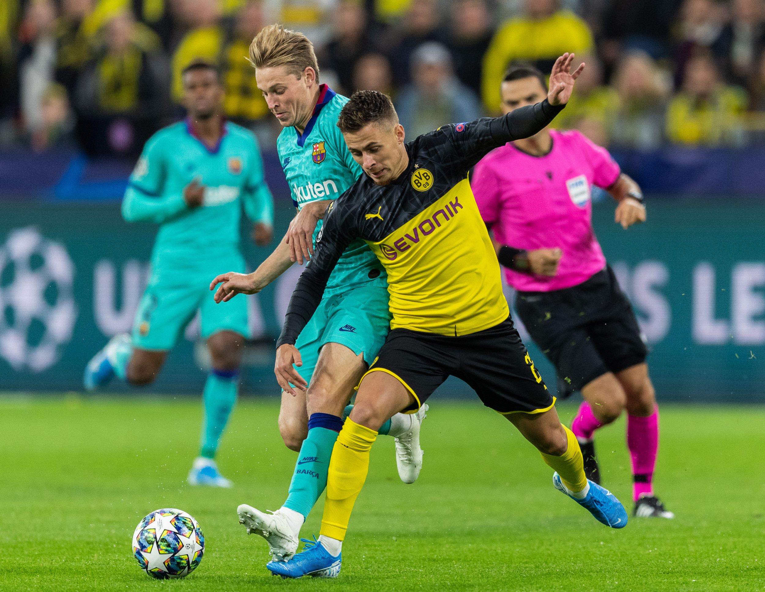 Used Sammler Ticket Borussia Dortmund FC Barcelona Champions League 2019/20 