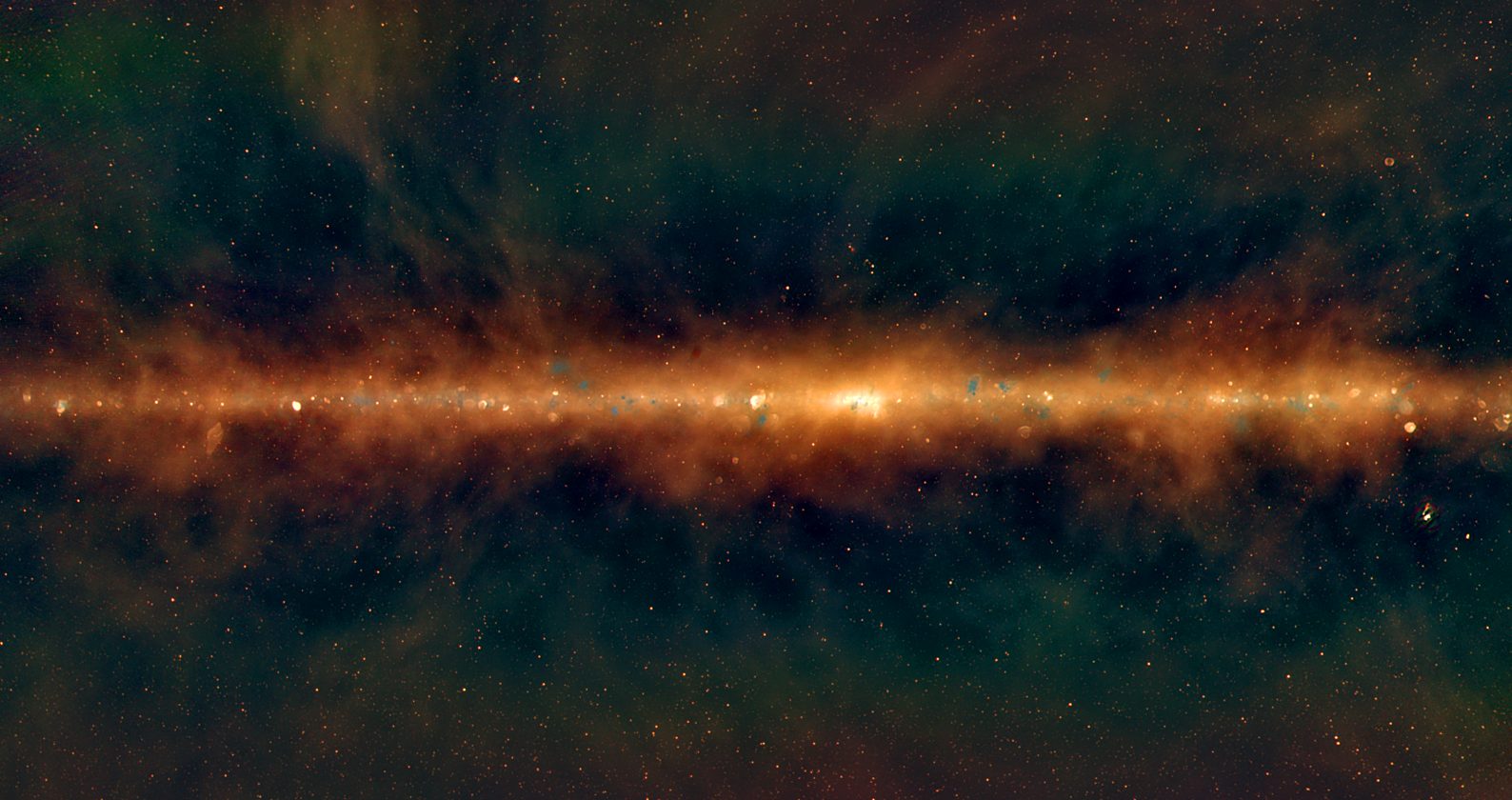 Incredible Image Of The Milky Way's Galactic Center Shows Dead Star ...