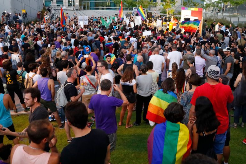 Conversion Therapy Protest Israel