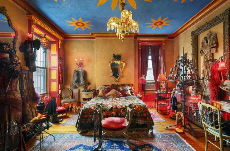 Hotel Chelsea Tony Notarberardino's bedroom
