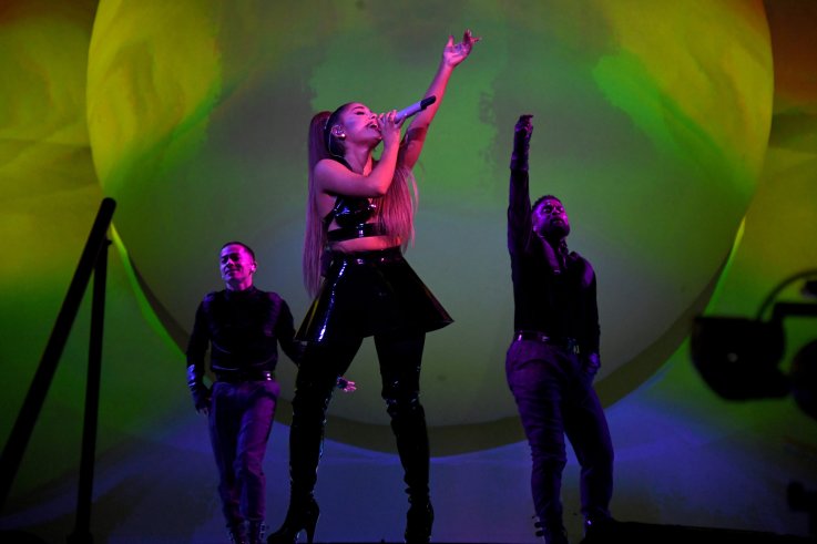 Ariana Grande and Bernie Sanders Finally Unite at Singer's Concert Ariana Grande and Bernie Sanders Finally Unite at Singer's Concert