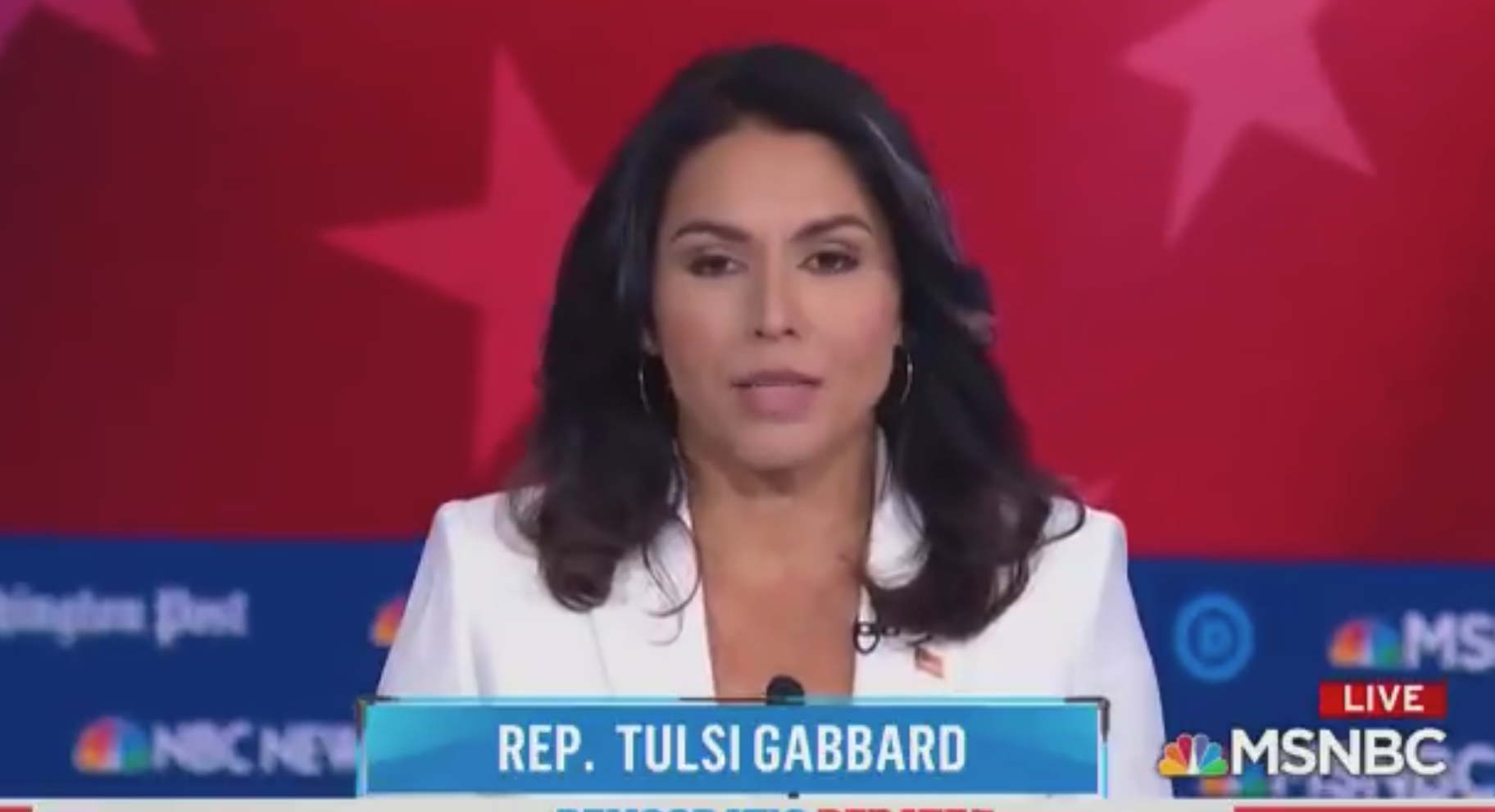 Trump Campaign Hypes Tulsi Gabbard's Attacks On Democratic Party During ...