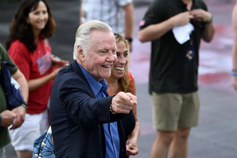 Jon Voight Trump Medal Arts