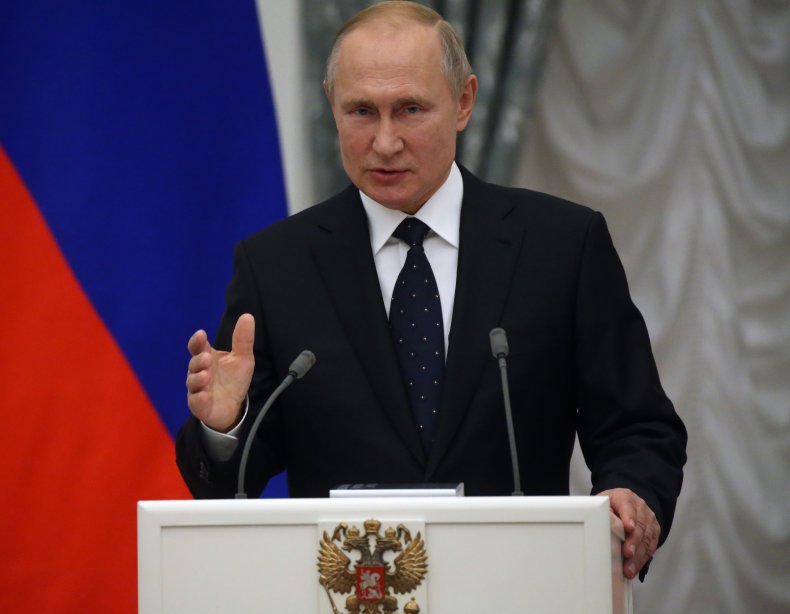 Russian President Vladimir Putin