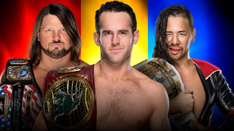 aj styles strong nakamura survivor series