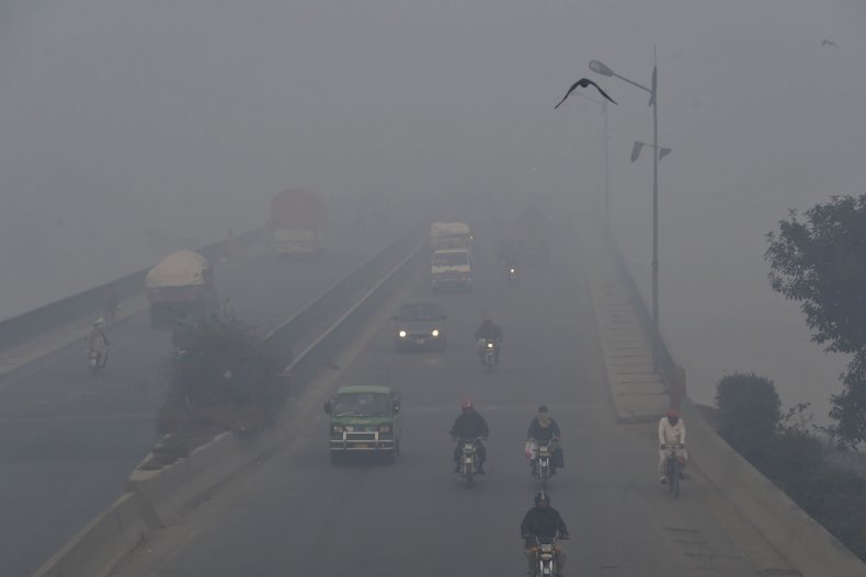 Lahore Pakistan Smog