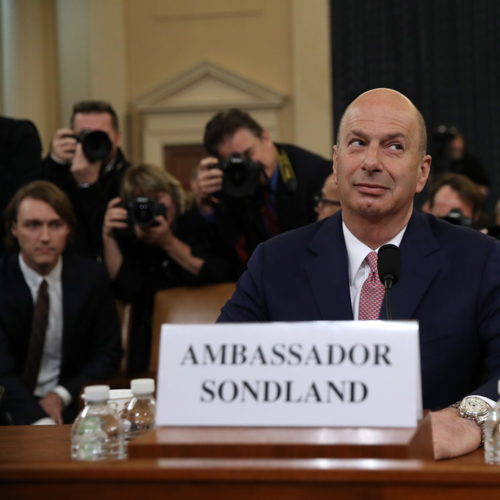 Fox News Host Jeanine Pirro Says Gordon Sondland S Impeachment Testimony Should Be Disregarded Because Of His Inappropriate Smirking