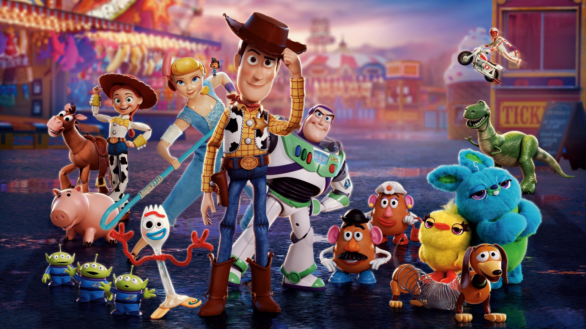 "Toy Story 4" is notably absent from the Disney+ movie li...