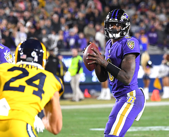 Baltimore Ravens Destroy The Rams, Lamar Jackson Solidifies Case For ...