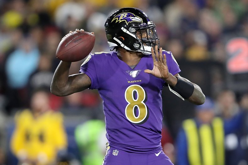 Quarterback Lamar Jackson Quarterback Lamar Jackson
