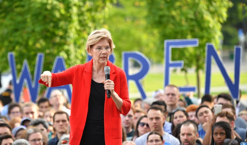 Elizabeth Warren Poll Plummet