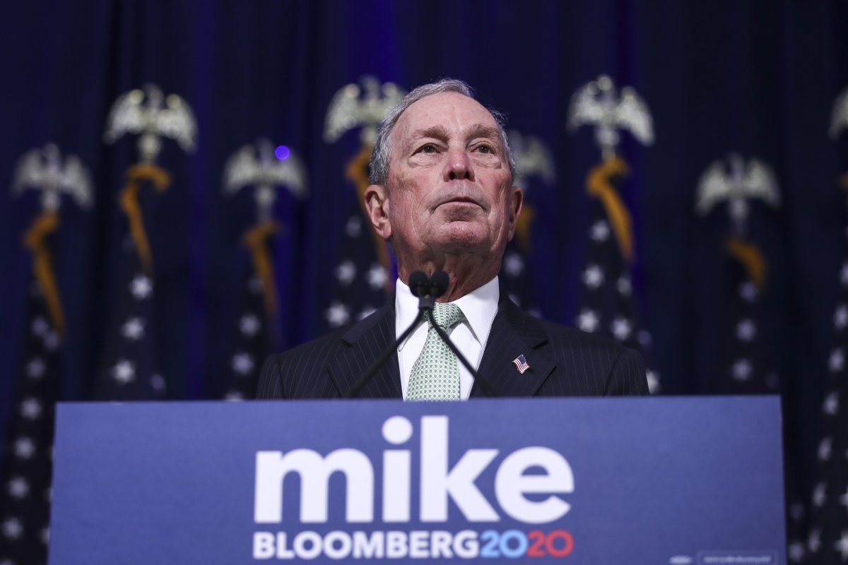 Mike Bloomberg 2020 billionaire Trump wealth campaign