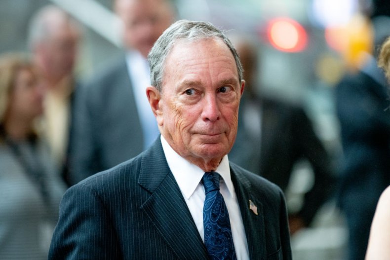 Former NYC Mayor Michael Bloomberg