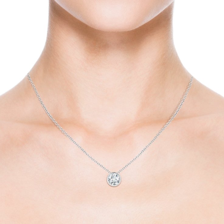 Diamond Solitaire Pendant Diamond Solitaire Pendant