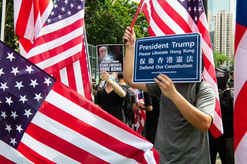 Donald Trump, US, Hong Kong, China, pro-democracy