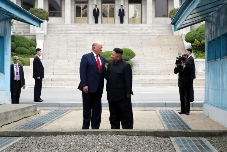 Trump and Kim Jong Un Trump and Kim Jong Un
