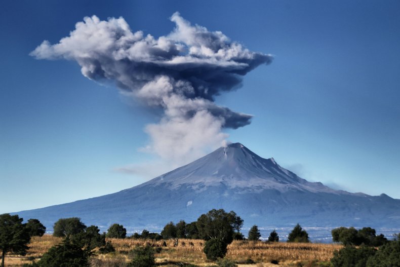 Popocatepetl volcano