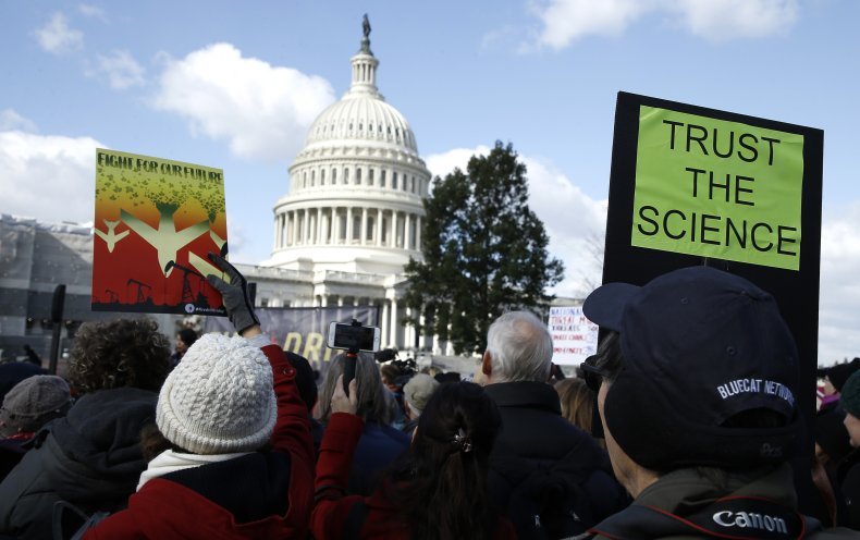 "Fire Drill Friday" Climate Change Protest