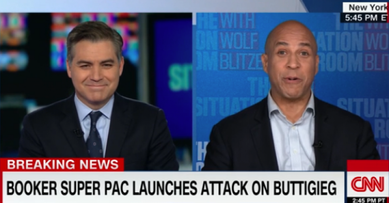cory booker pete buttigieg cnn