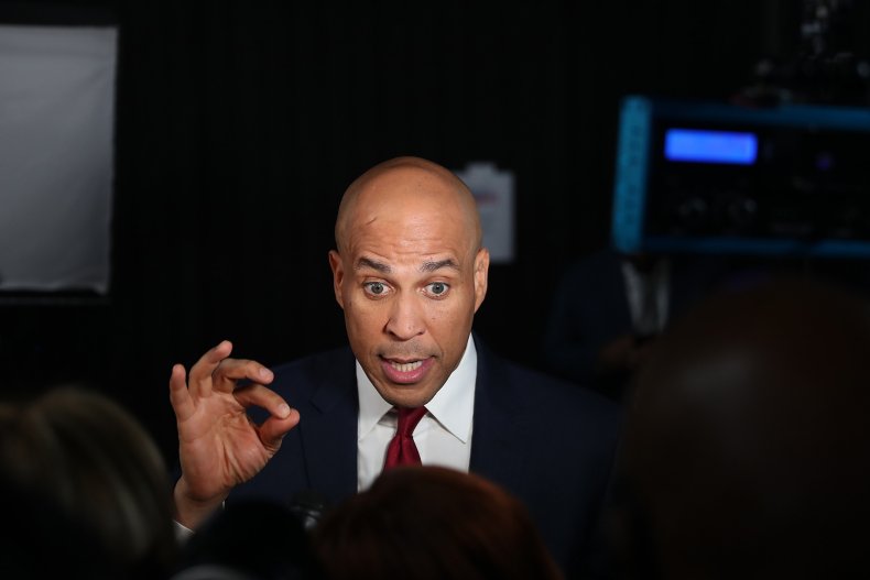 cory booker donations 2020 candidate