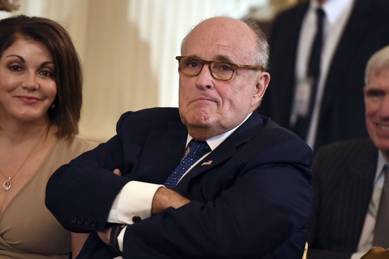 Rudy Giuliani Trump impeachment Ukraine calls