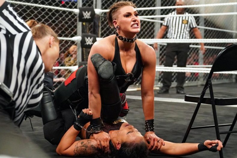 wwe nxt rhea ripley wargames shayna baszler