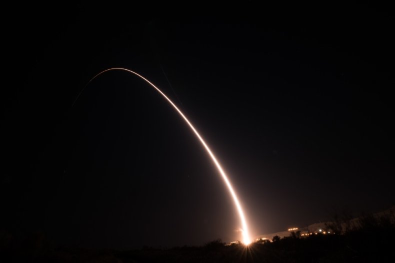 us minuteman missile test launch