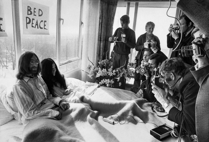 John Lennon and Yok Ono