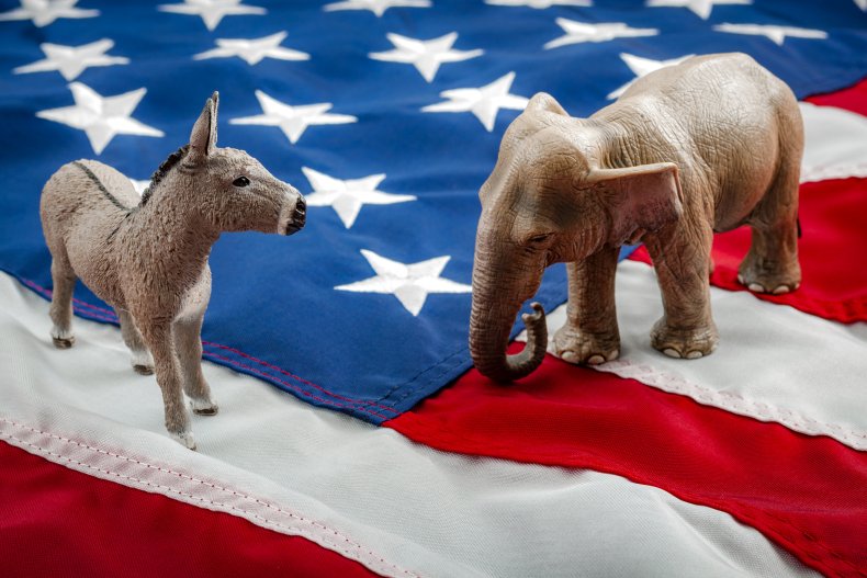 GOP, Republican, Democrat, politics, Stock, getty