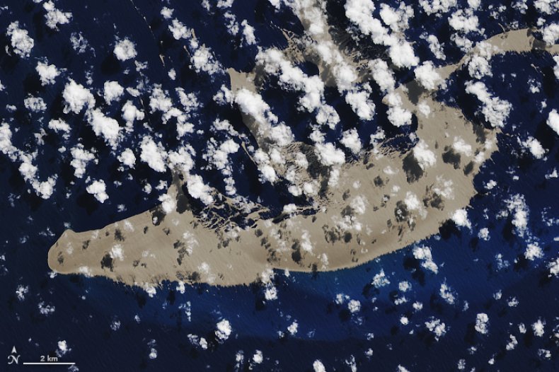 pumice raft