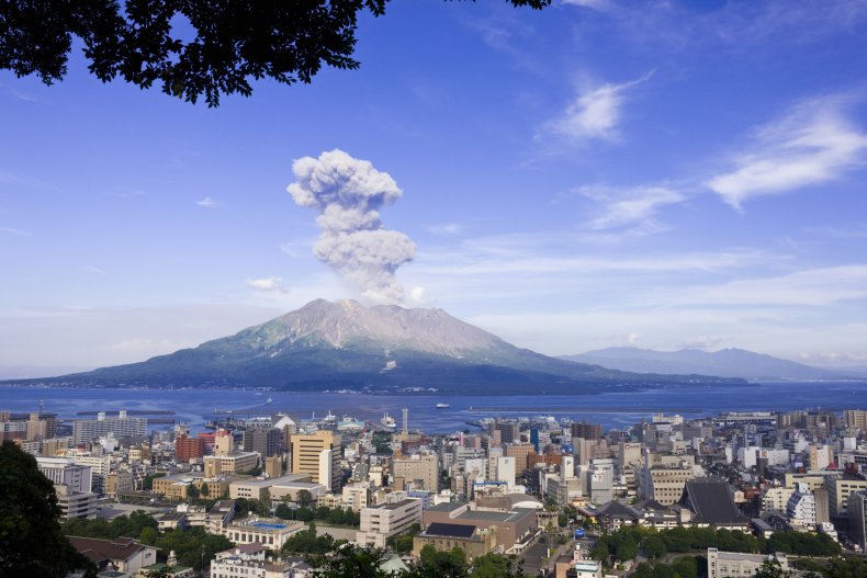 桜島、日本