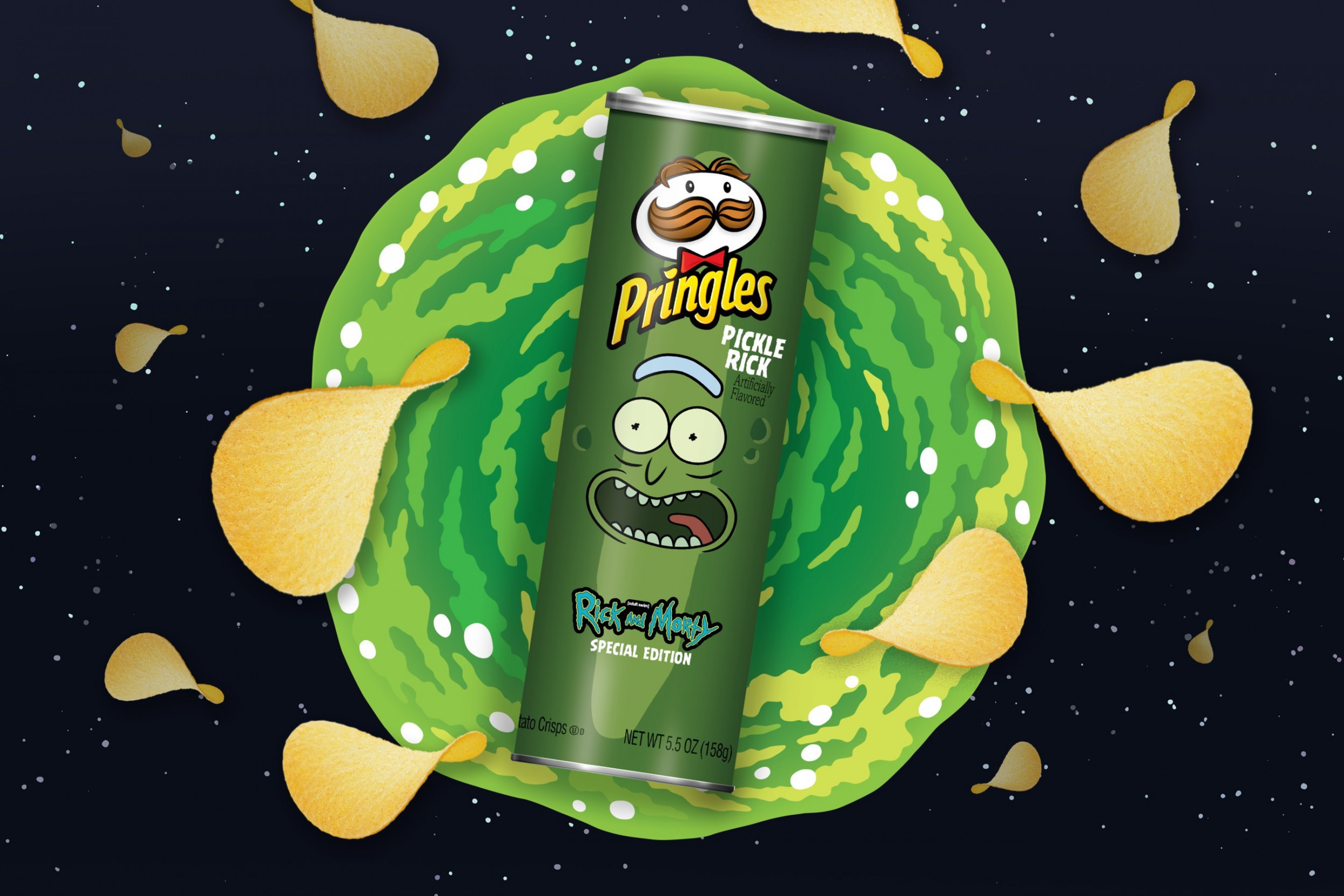 'Rick and Morty' Pringles When Will the Pickle RickFlavored Chips Be