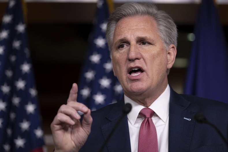 Kevin McCarthy Holds Weekly Press Conference
