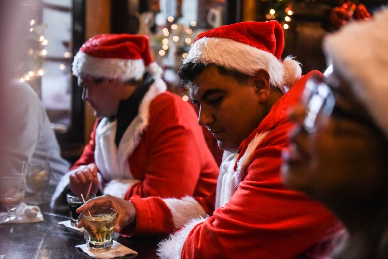 santa con