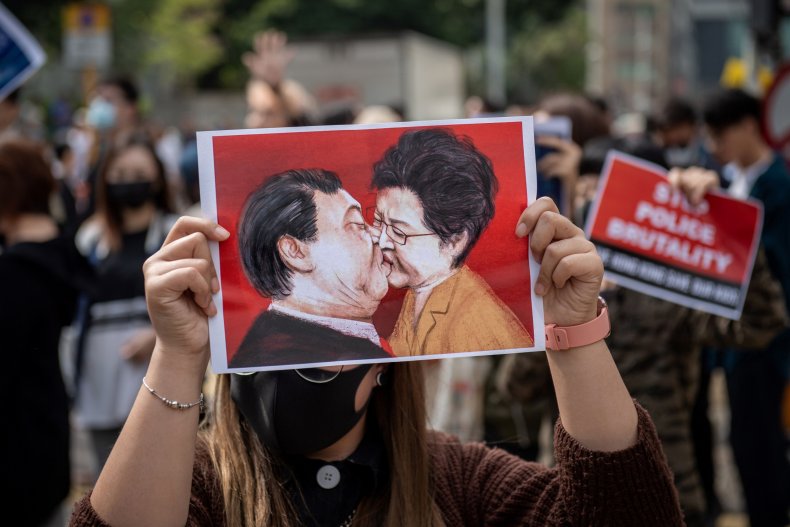 Hong Kong protester