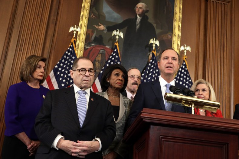Adam Schiff and Democratic leaders