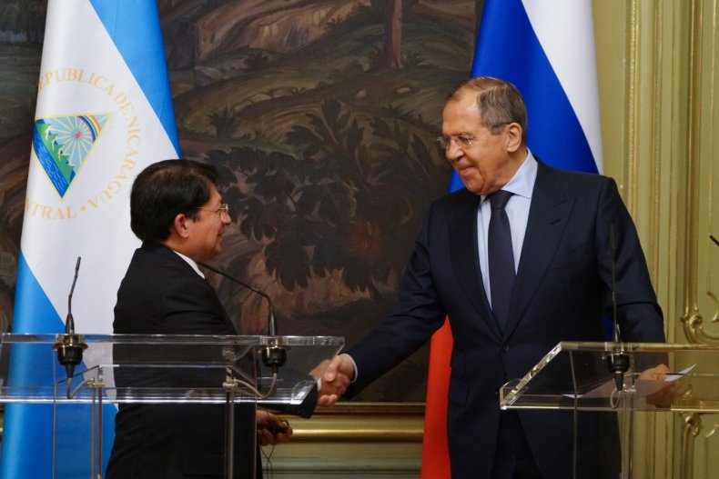 russia nicaragua foreign ministers meeting