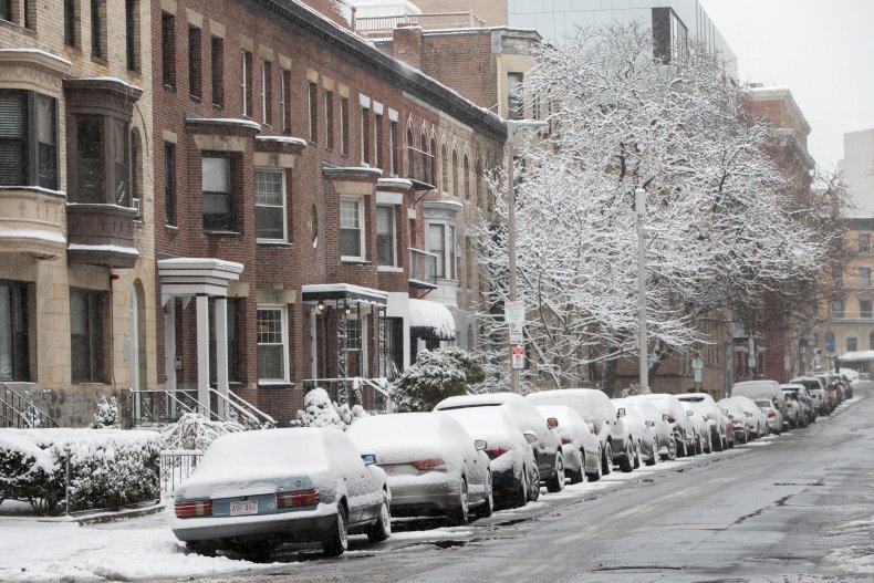 snow, Boston