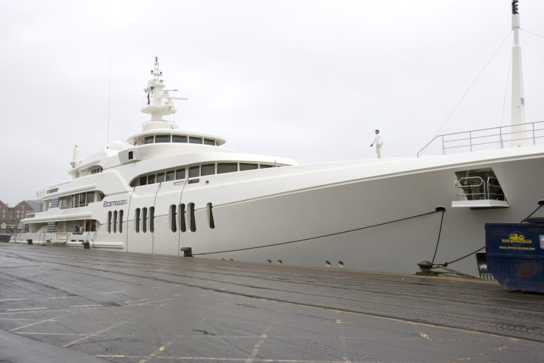 Roman Abramovich's Super-Yacht Ecstasea