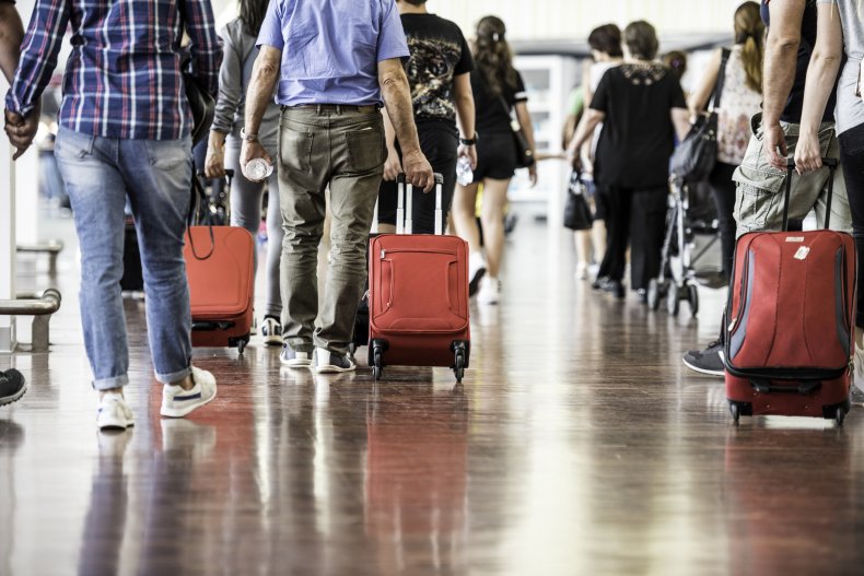 airport, travel, suitcase, stock, getty